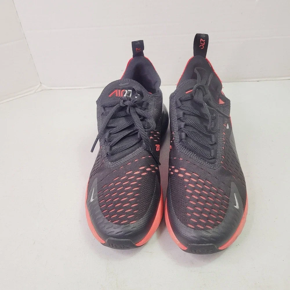 Nike Air Max 270 Sneakers Youth 6.5Y Black Athletic Shoes 943345-018